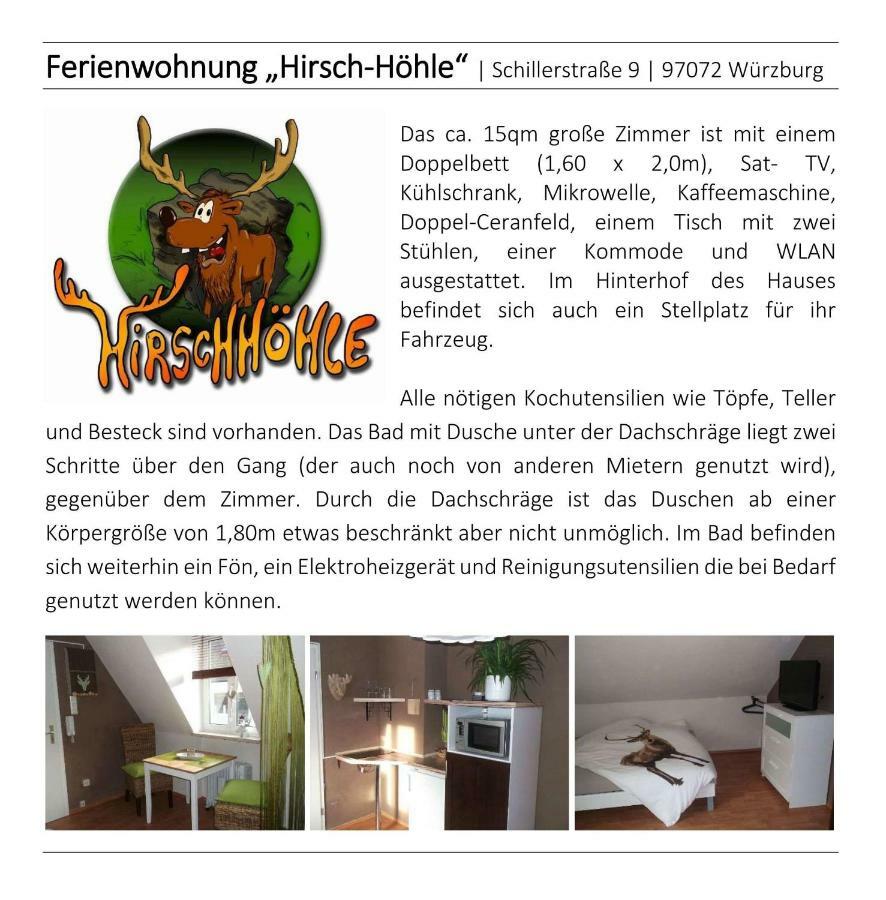 Hirschhoehle Wurzburgo Exterior foto